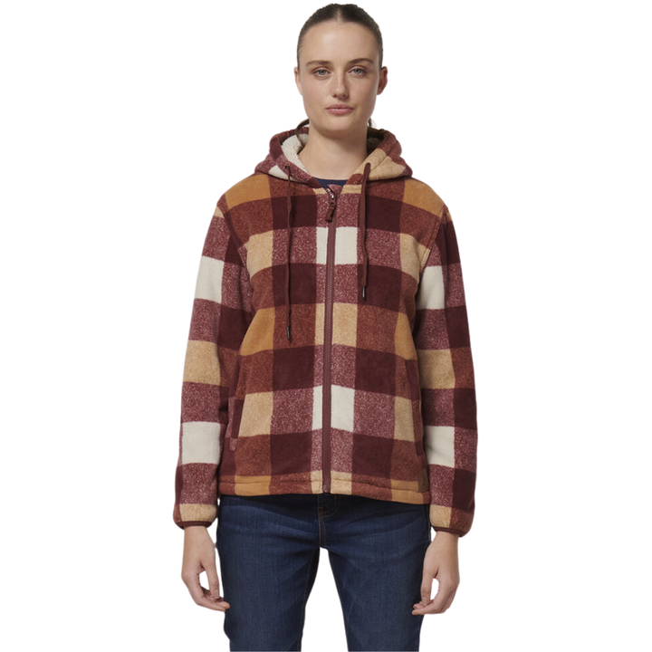 Hard Yakka Women's   Zoodie  Sherpa Lined  Front Zip    Y08522