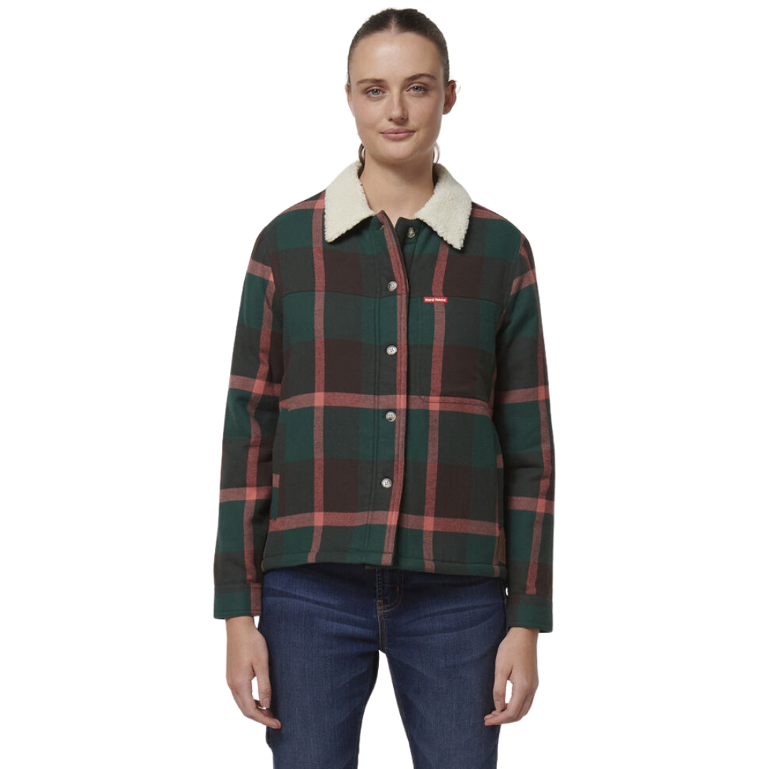 Hard Yakka Women's Heritage Trucker Sherpa Jacket     Y08760