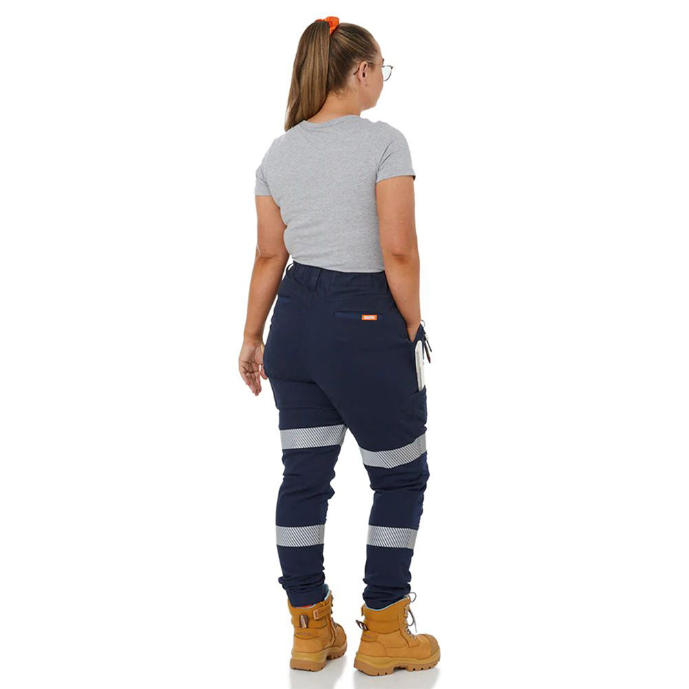 Zadie Z03P Women's THE WORKZ Reflective Taped Pant
