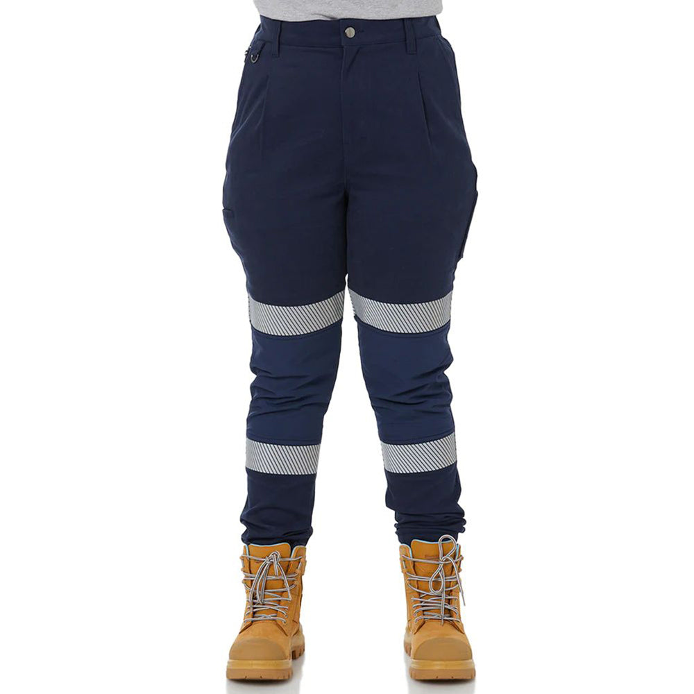Zadie Z03P Women's THE WORKZ Reflective Taped Pant