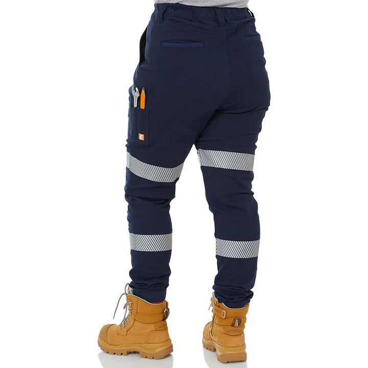 Zadie Z03P Women's THE WORKZ Reflective Taped Pant