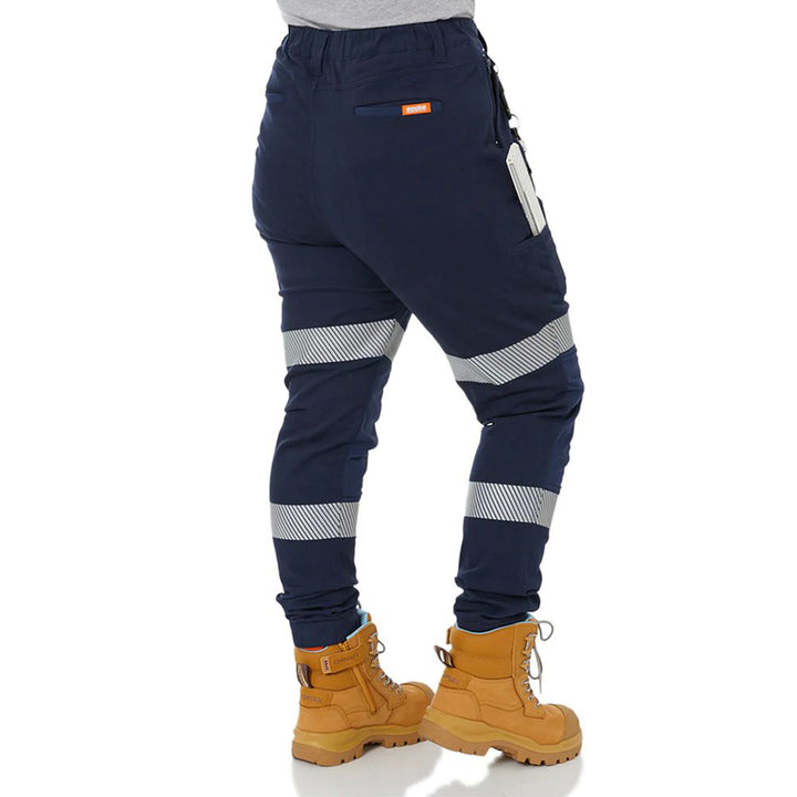 Zadie Z03P Women's THE WORKZ Reflective Taped Pant