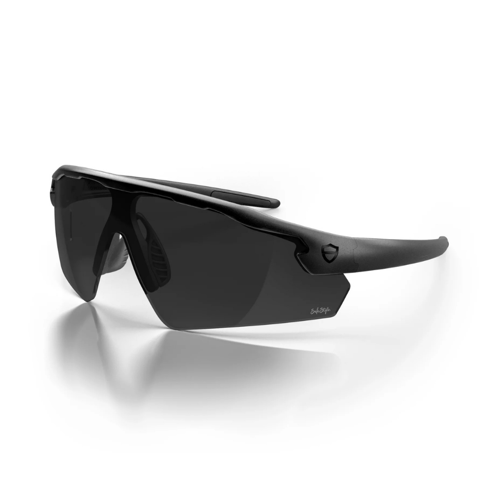 SafeStyle Phantoms Matte Black Frame/Polarised Lens Safety Specs, PR