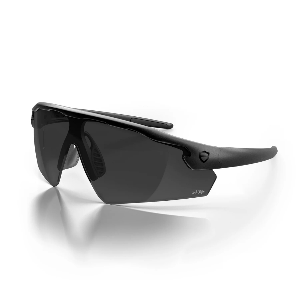 SafeStyle Phantoms Matte Black Frame/Tinted Lens Safety Specs, PR