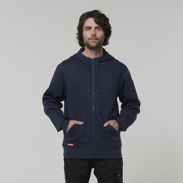 Hard Yakka Core Fleece Hoodie With Zip   Y19542
