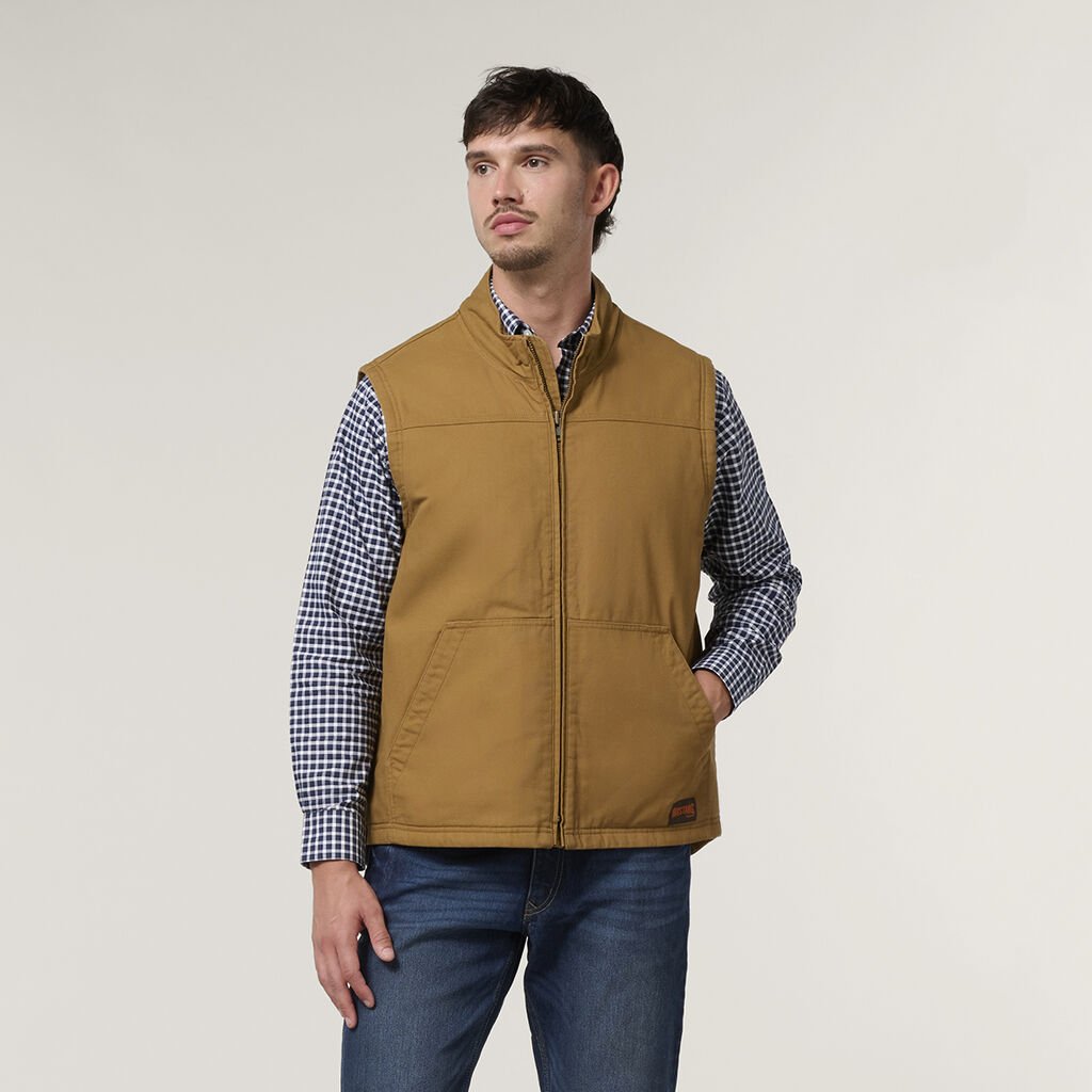 Mustang Signature Outback Canvas Vest   Y21485