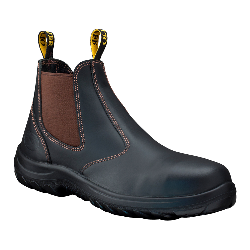 Elastic sided work boots sale