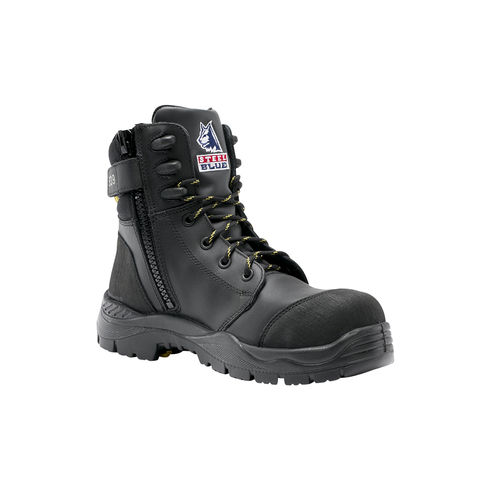 STEEL BLUE TORQUAY EH LACE-UP SAFETY BOOT