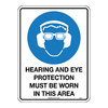 300x225mm - Hearing and Eye Protection