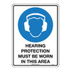 300x225mm - Poly - Hearing Protection