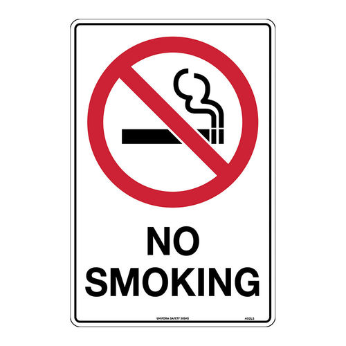 450x300mm - Metal - No Smoking, EA