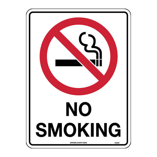 300x225mm - Metal - No Smoking, EA