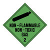 270x270mm - Poly - Non Flammable Non Toxic Gas 2, EA