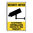 450x300mm - Metal - Security Notice Electronic Surveillance Protects This Property, EA