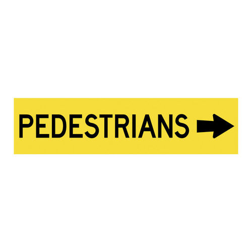 PEDESTRIANS  --> 1200X300 CORFLUTE