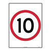 10 SPEED LIMIT, CLS 1REF BLK/RED/WHT, 600 x 450