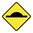 600x600mm - Aluminium - Class 1 - Speed Hump Symbol, EA