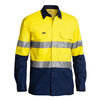 BISLEY 3M TAPED HI VIS X AIRFLOW RIPSTOP SHIRT