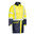 BISLEY TAPED TWO TONE HI VIS STRETCH PU RAIN COAT