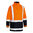 TWO TONE TAPED HI VIS RAIN SHELL JACKET