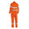 BISLEY TENCATE TECASAFE PLUS TAPED HI VIS FR ENGINEERED VENTED COVERALL