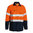 BISLEY TENCATE TECASAFE PLUS TAPED 2 TONE HI VIS FR LIGHT WEIGHT VENTED SHIRT