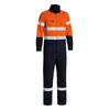 BISLEY TENCATE TECASAFE PLUS TAPED 2 TONE HI VIS FR ENGINEERED VENTED COVERALL