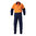 HARD YAKKA FOUNDATIONS HI VIS TWO TONE COTTON DRILL COVERALL