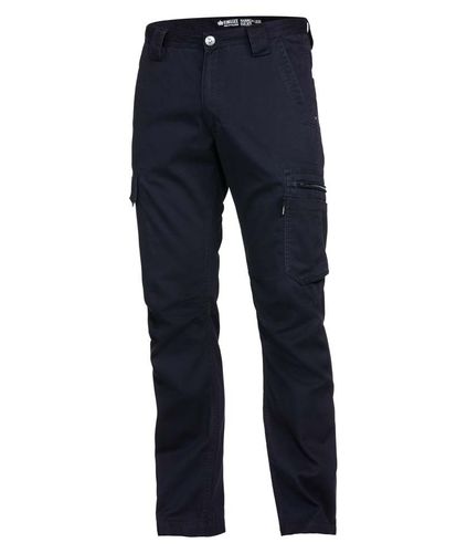 King Gee SUMMER TRADIE NEW N/F PNT M/FIT PKTS, NAVY, 112R