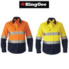 KingGee Women's Reflective Drill Shirt L/S