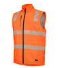 K/G H/V SOFTSHELL VEST SEGMENTED TAPE ORANGE L