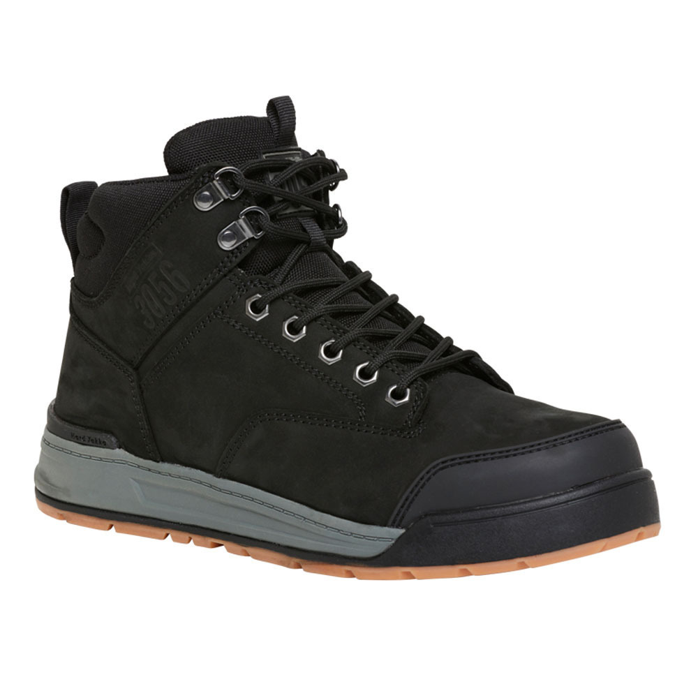 hard yakka mens 3056 lace zip safety boot reviews