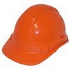 3M NON VENTED PLASTIC SAFETY HELMET - ORANGE