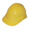 3M VENTED PLASTIC SAFETY HELMET - YELLOW