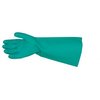 PRO-VAL ELBOW LENGTH HEAVY DUTY GREEN NITRILE GLOVE