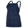 JB'S CROSS BACK DENIM BIB APRON WITHOUT STRAP