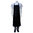 CHEFWORKS LONG PVC BIB APRON - BLACK