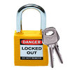 BRADY PADLOCK - SAFETY STEEL SHACKLE