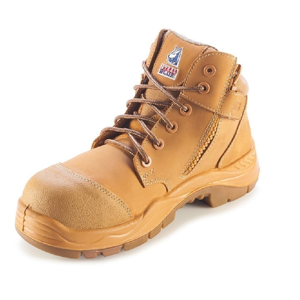 STEEL BLUE PARKES ZIP SIDED NON SAFETY BOOT Ausworkwear Safety