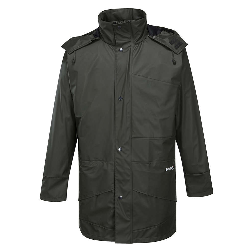 HUSKI FARMWEAR WATERPROOF PU JKT Ausworkwear Safety