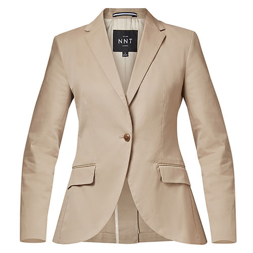 NNT LADIES CHINO HALF LINED COTTON STRETCH BLAZER