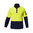 YAKKA HI-VIS BRUSHED FLEECY 1/4 ZIP JUMPER