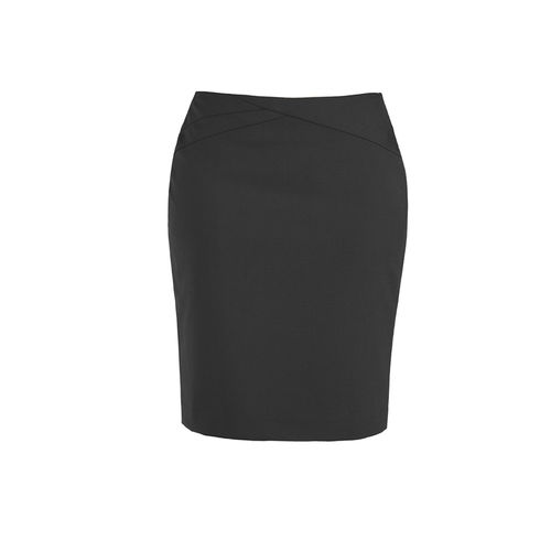 BizCorp WOMENS CHEV/BAND SKIRT