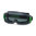 UVEX ULTRAVISION CLEAR ANTIFOG GREY LENS, O/CELL FOAM GOGGLES