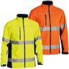 Bisley Taped HI Vis Soft Shell Jacket