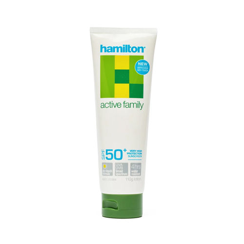 7223 HAMILTON SUNSCREEN SPF 50 + 110g TUBE, 4HR W/R