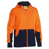 Bisley Hi Vis Fleece Hoodie