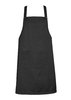 BizCollection URBAN BIB APRON 50/ 50, BLACK