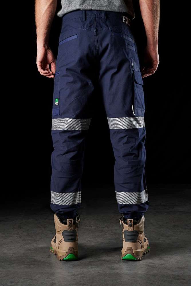 FXD Reflective Stretch Cuffed Work Pants Ausworkwear & Safety