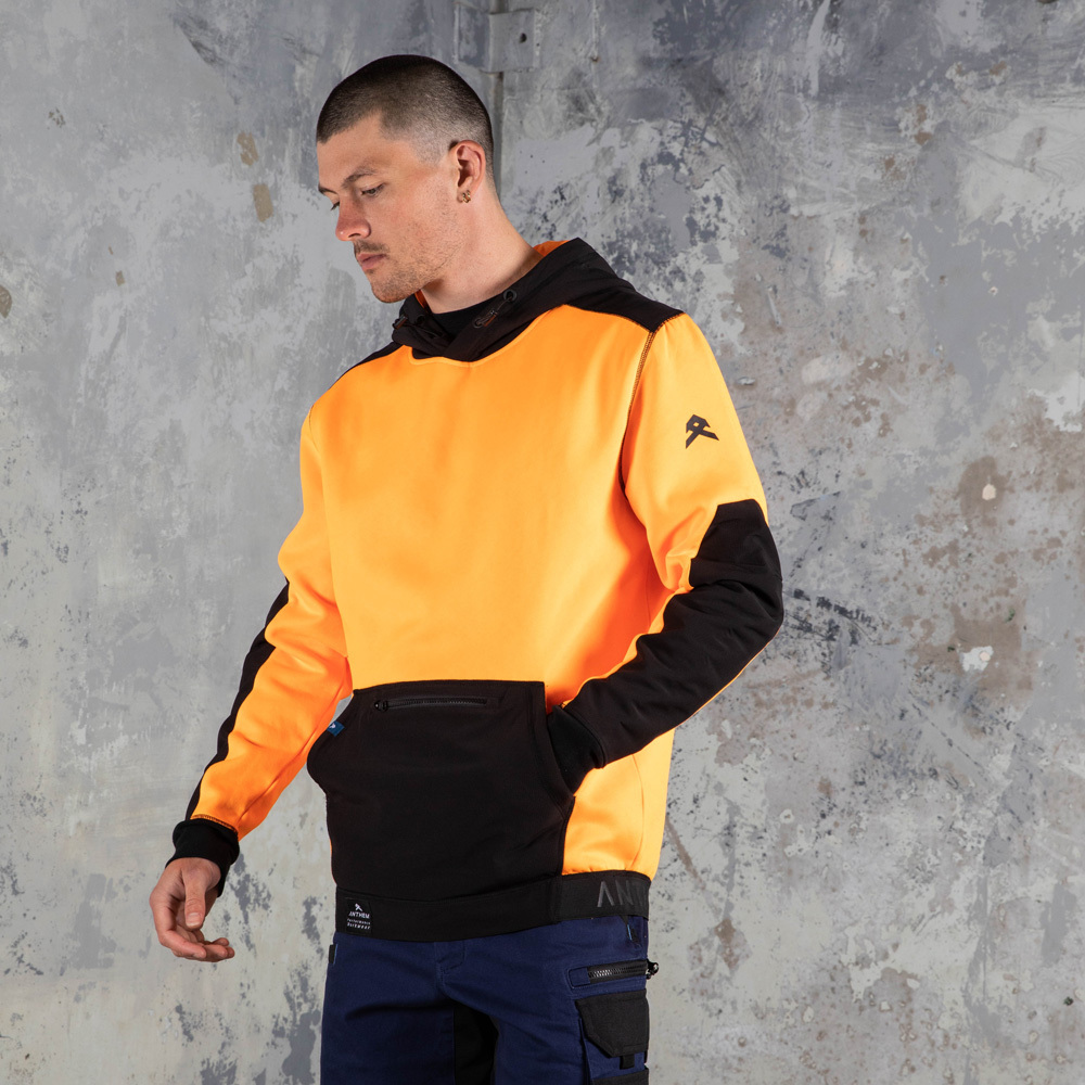Hi vis clearance hooded sweatshirt